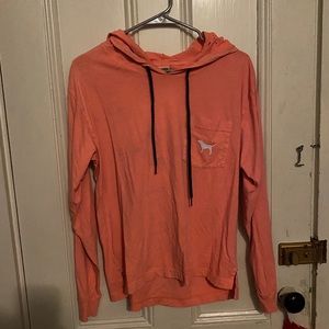 VS PINK Hooded Long Sleeve Top